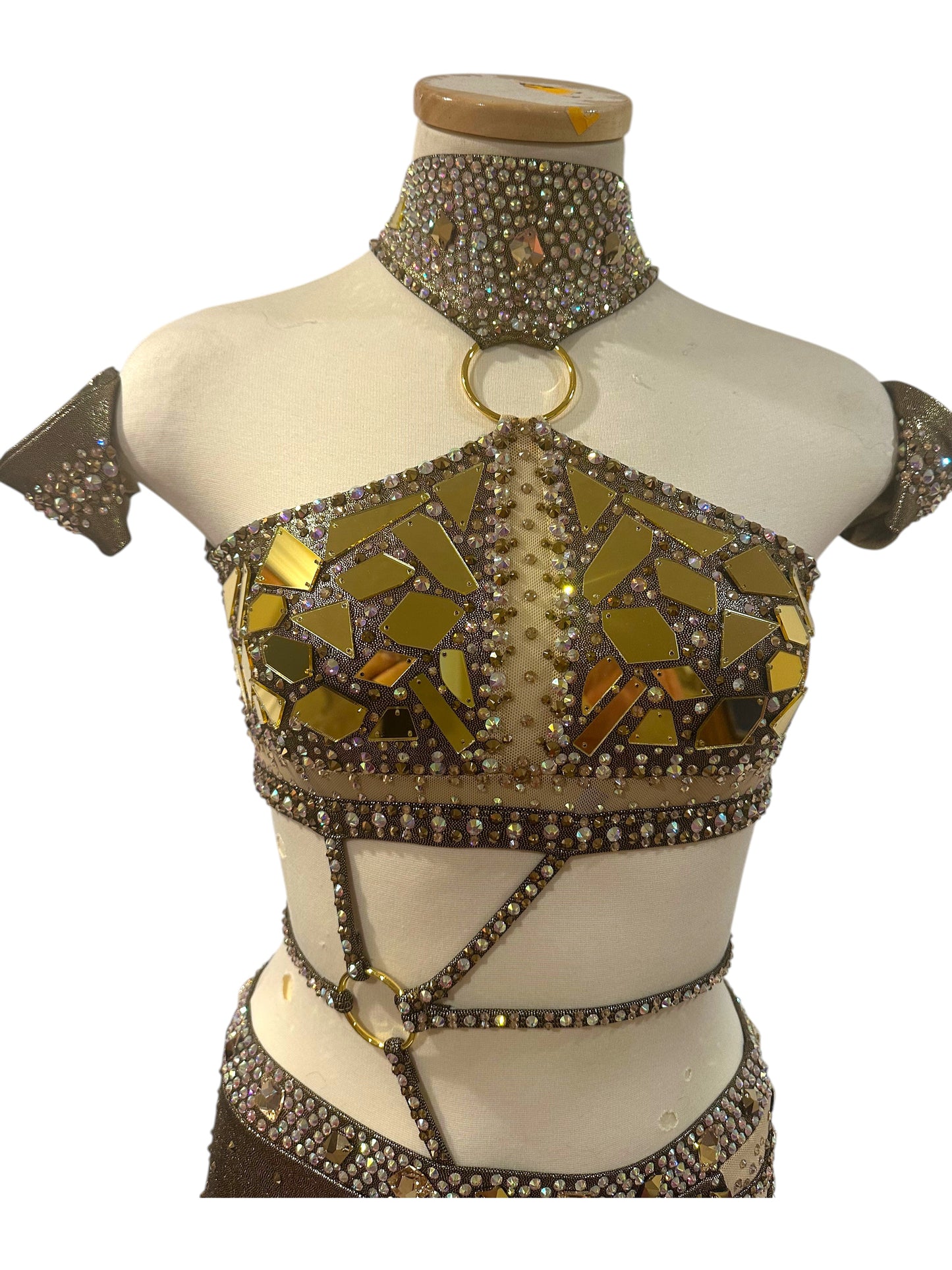 Gold Dance Costume