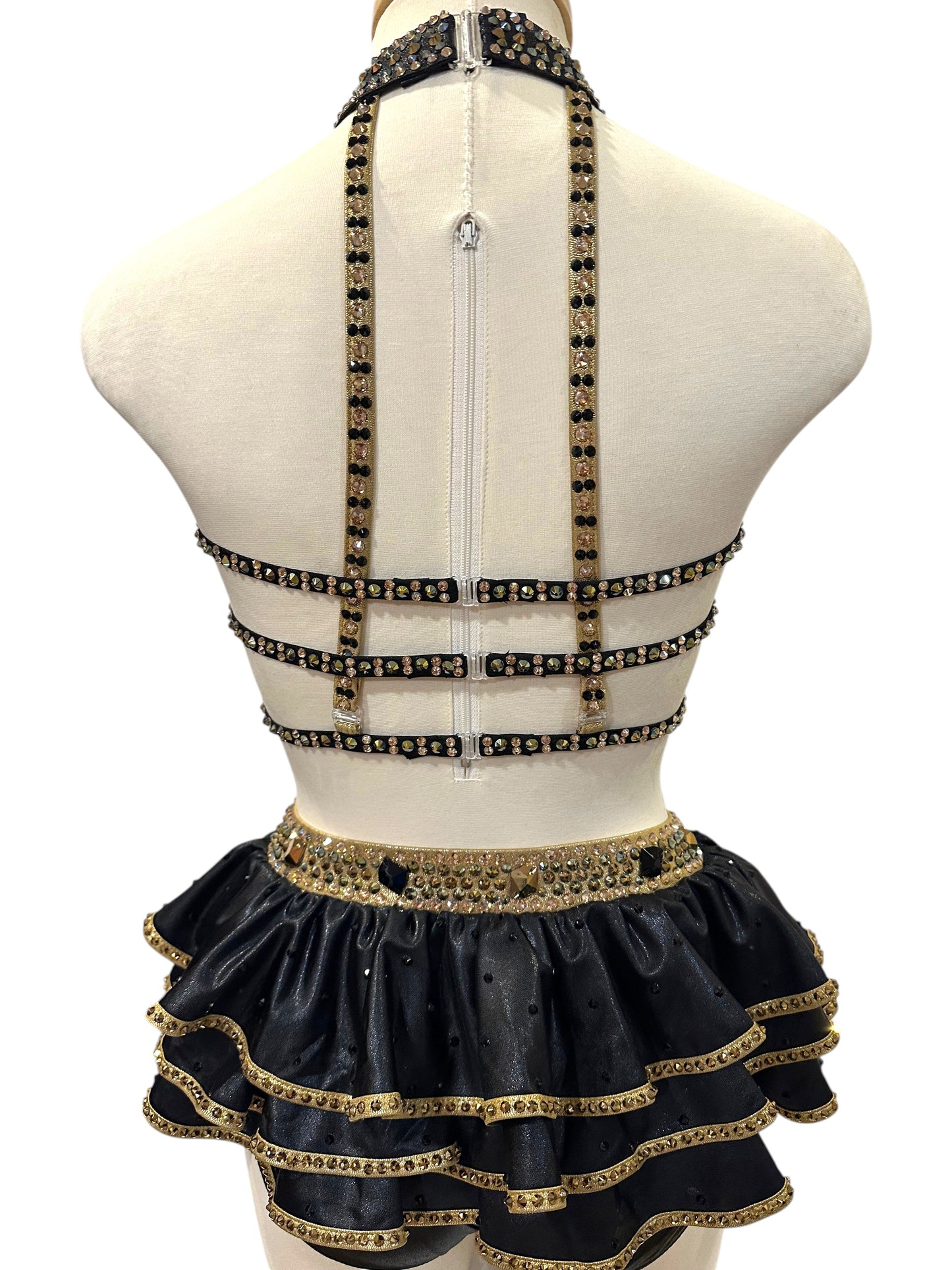 Black and Gold Costume