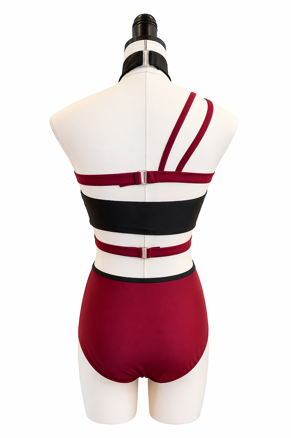 The Emily Base in Burgundy/Black