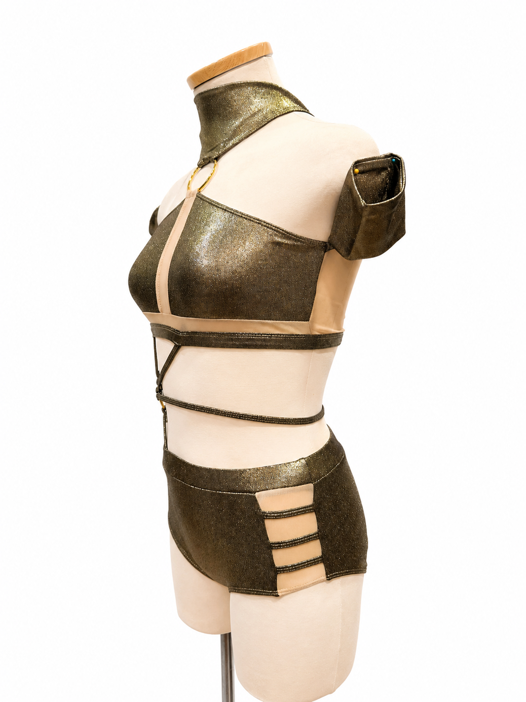 The Jenny base in dark gold
