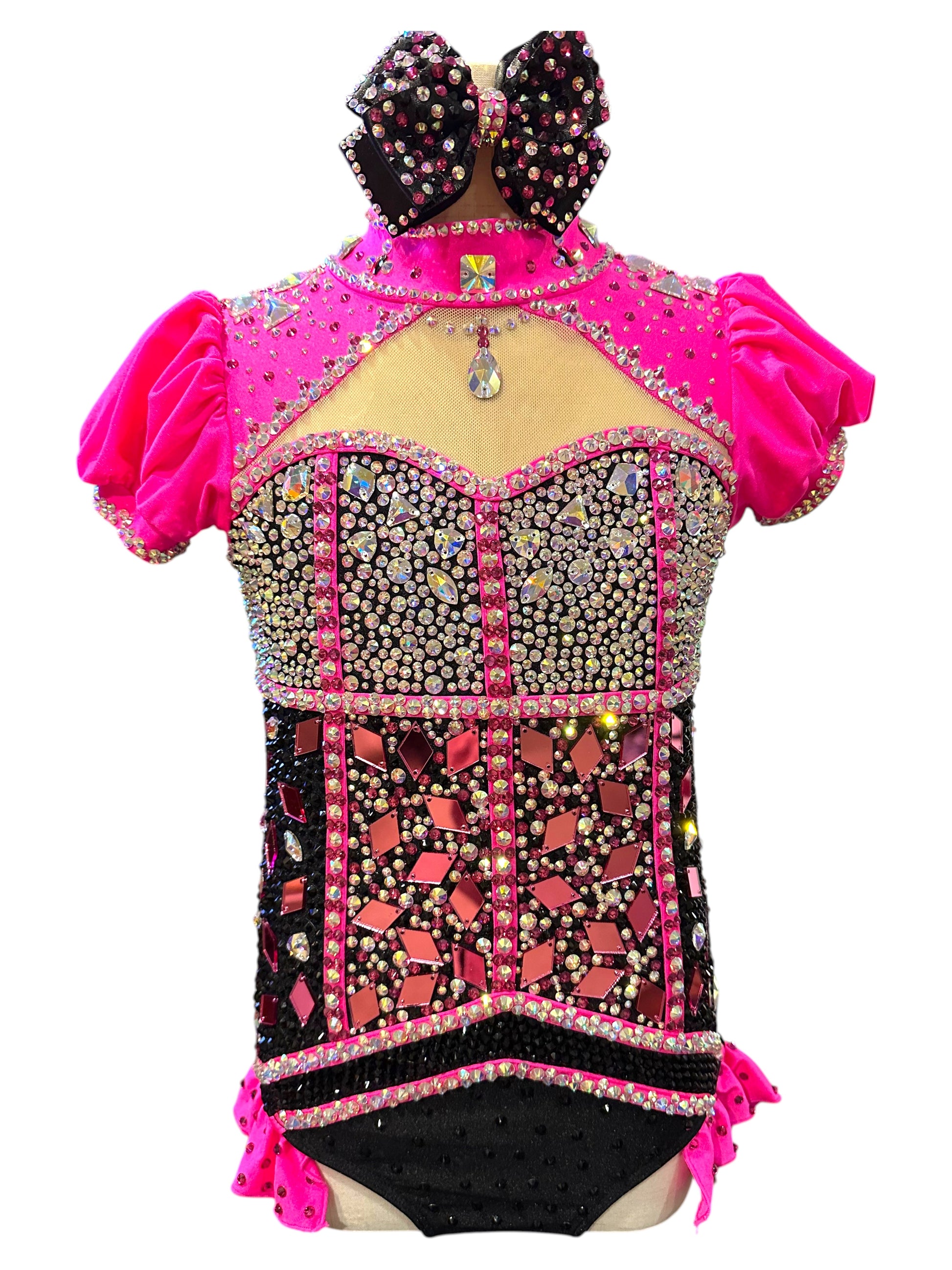 Hot Pink/Black Jazz Costume