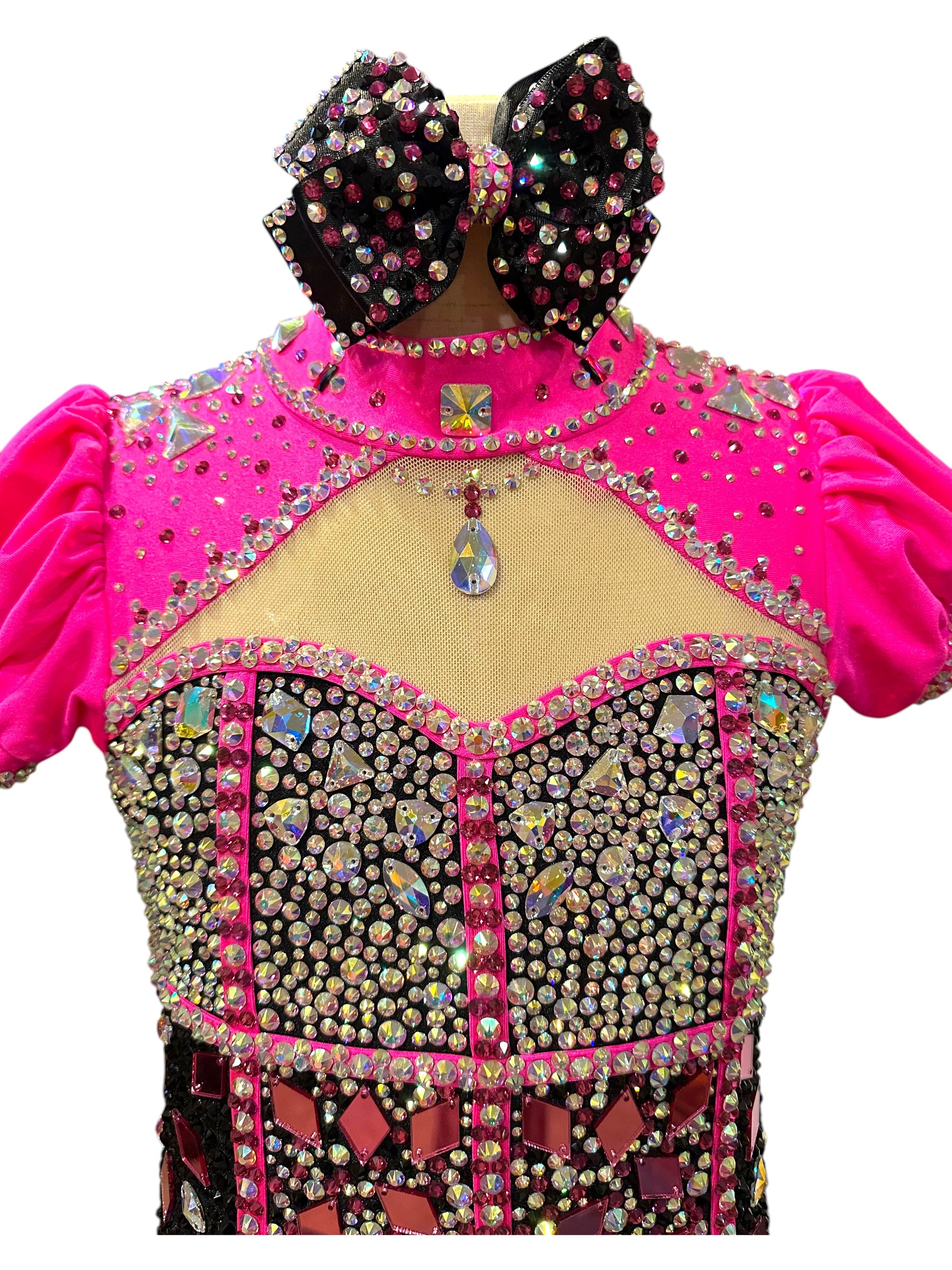 Hot Pink/Black Jazz Costume
