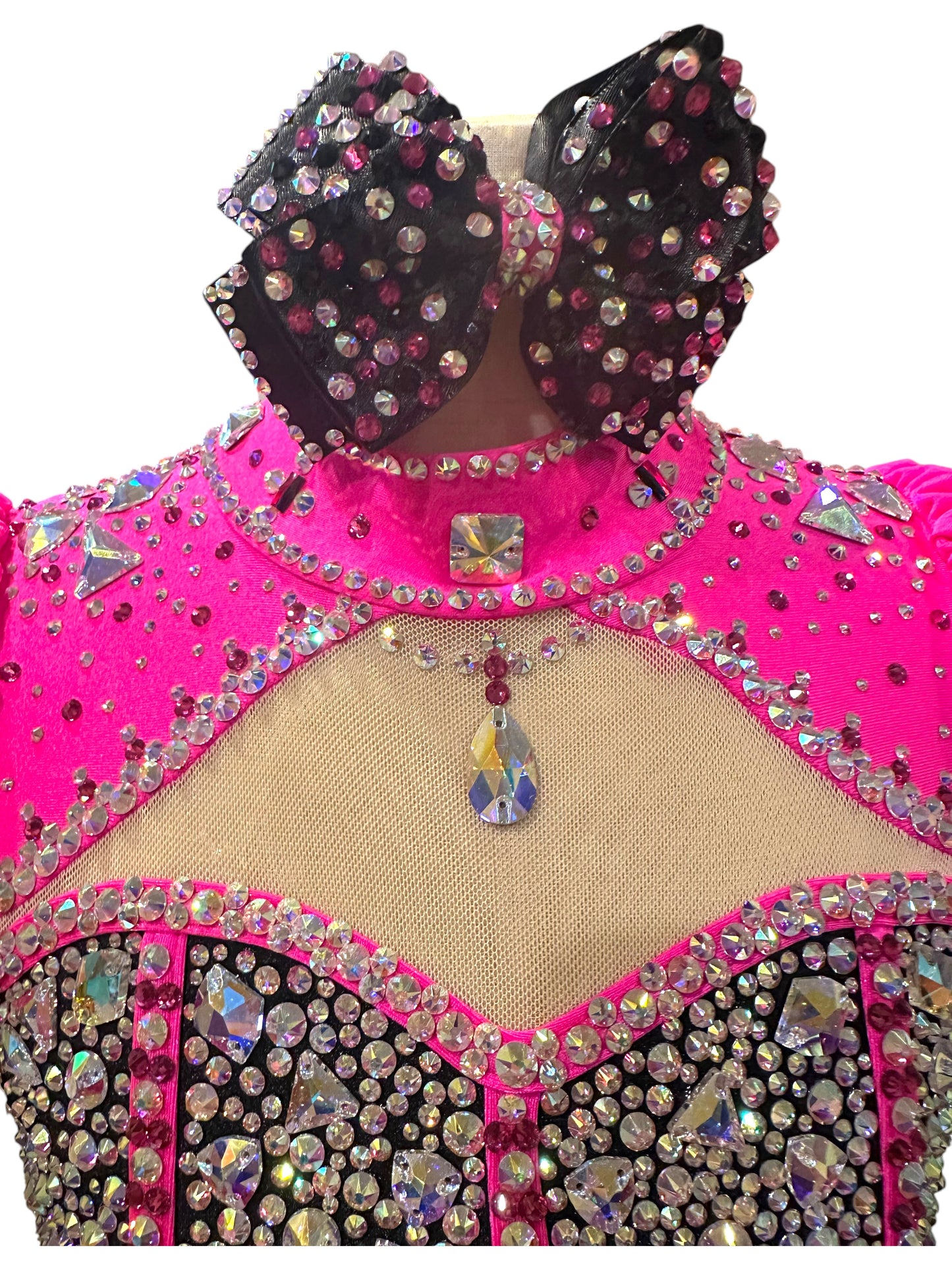 Hot Pink/Black Jazz Costume