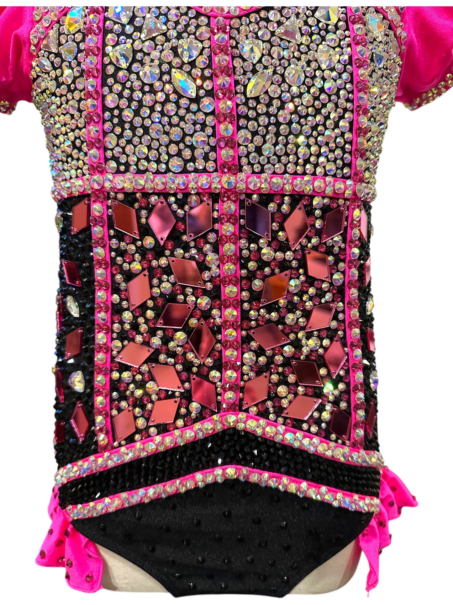 Hot Pink/Black Jazz Costume