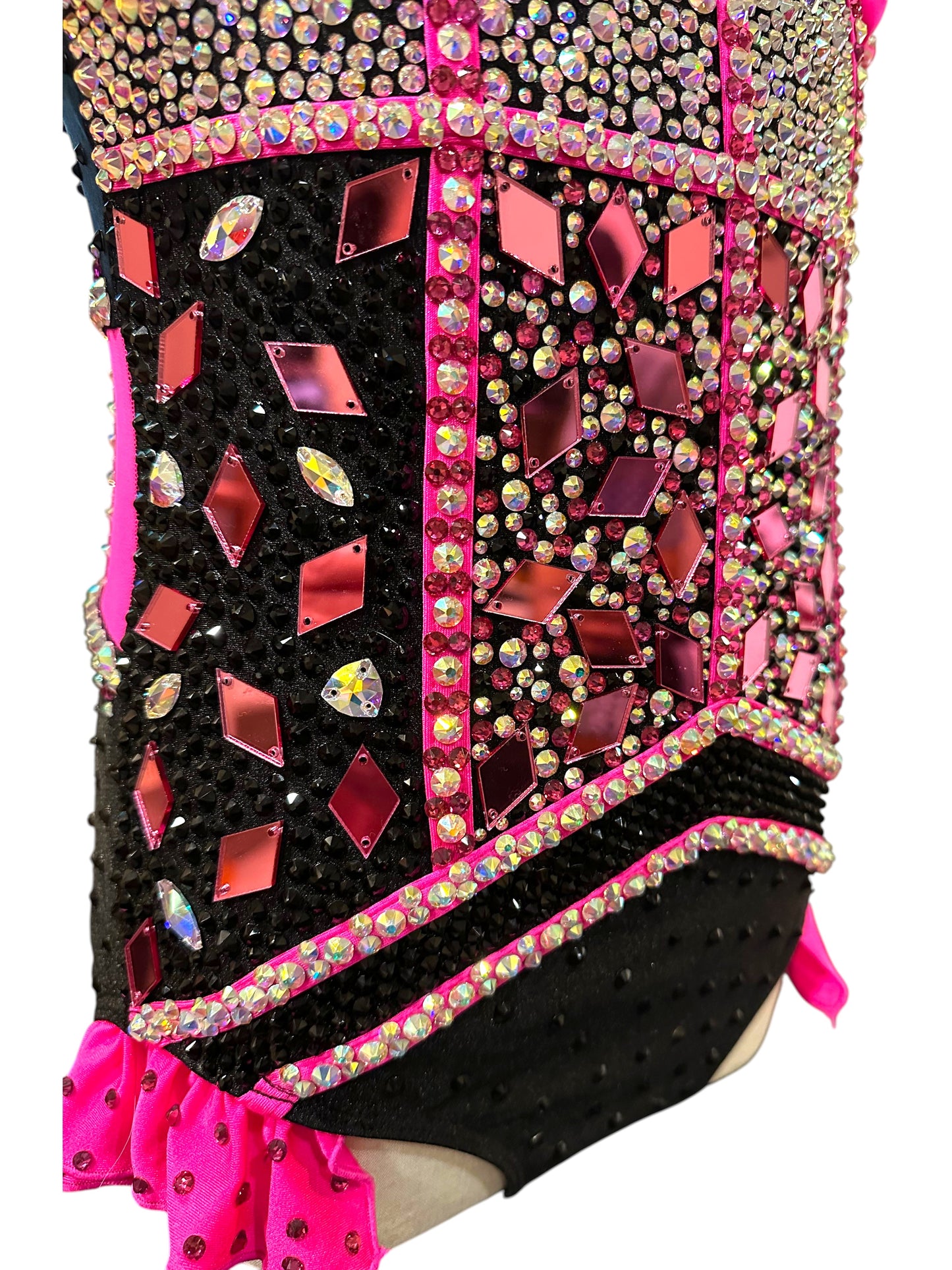 Hot Pink/Black Jazz Costume