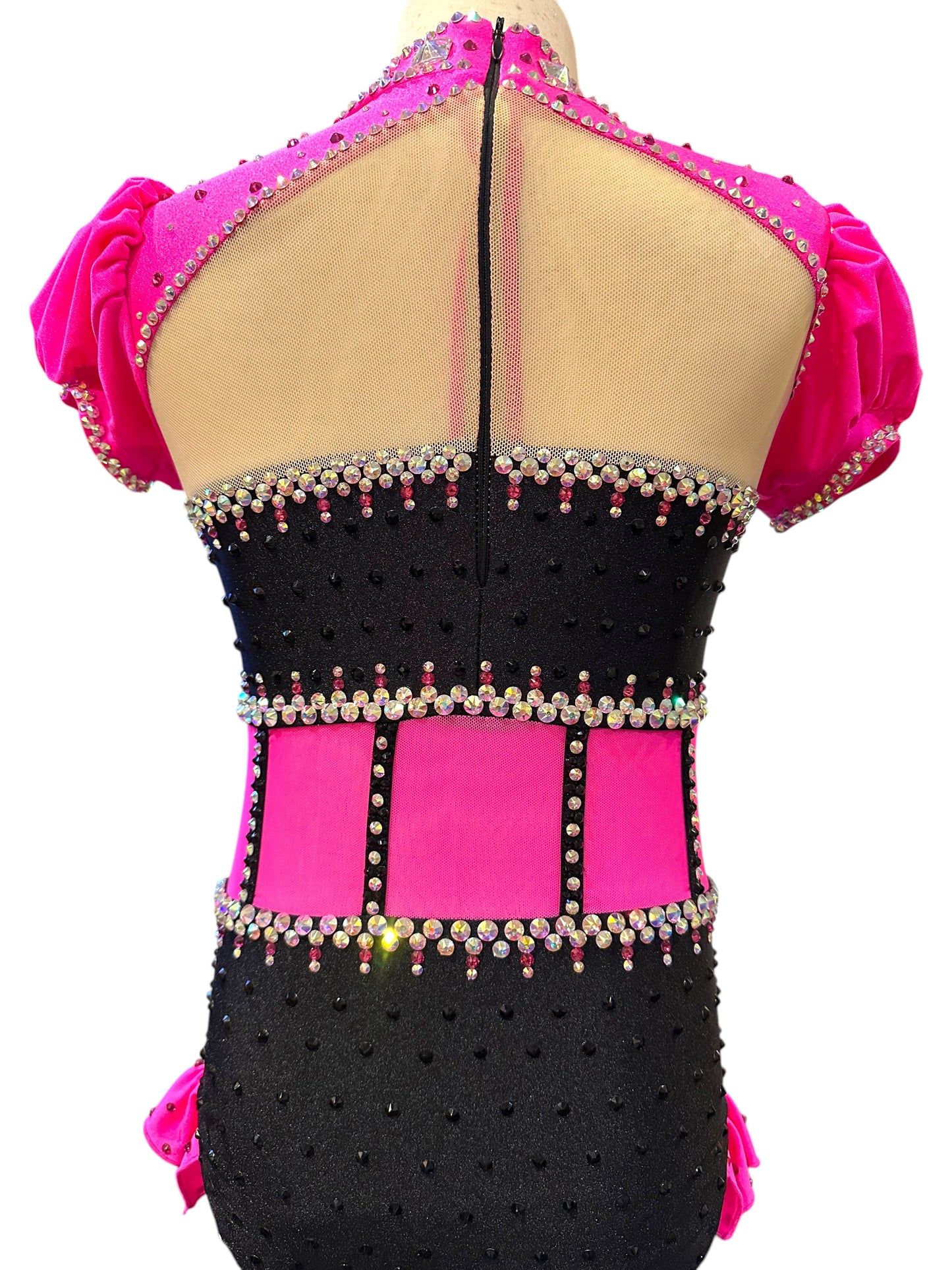 Hot Pink/Black Jazz Costume