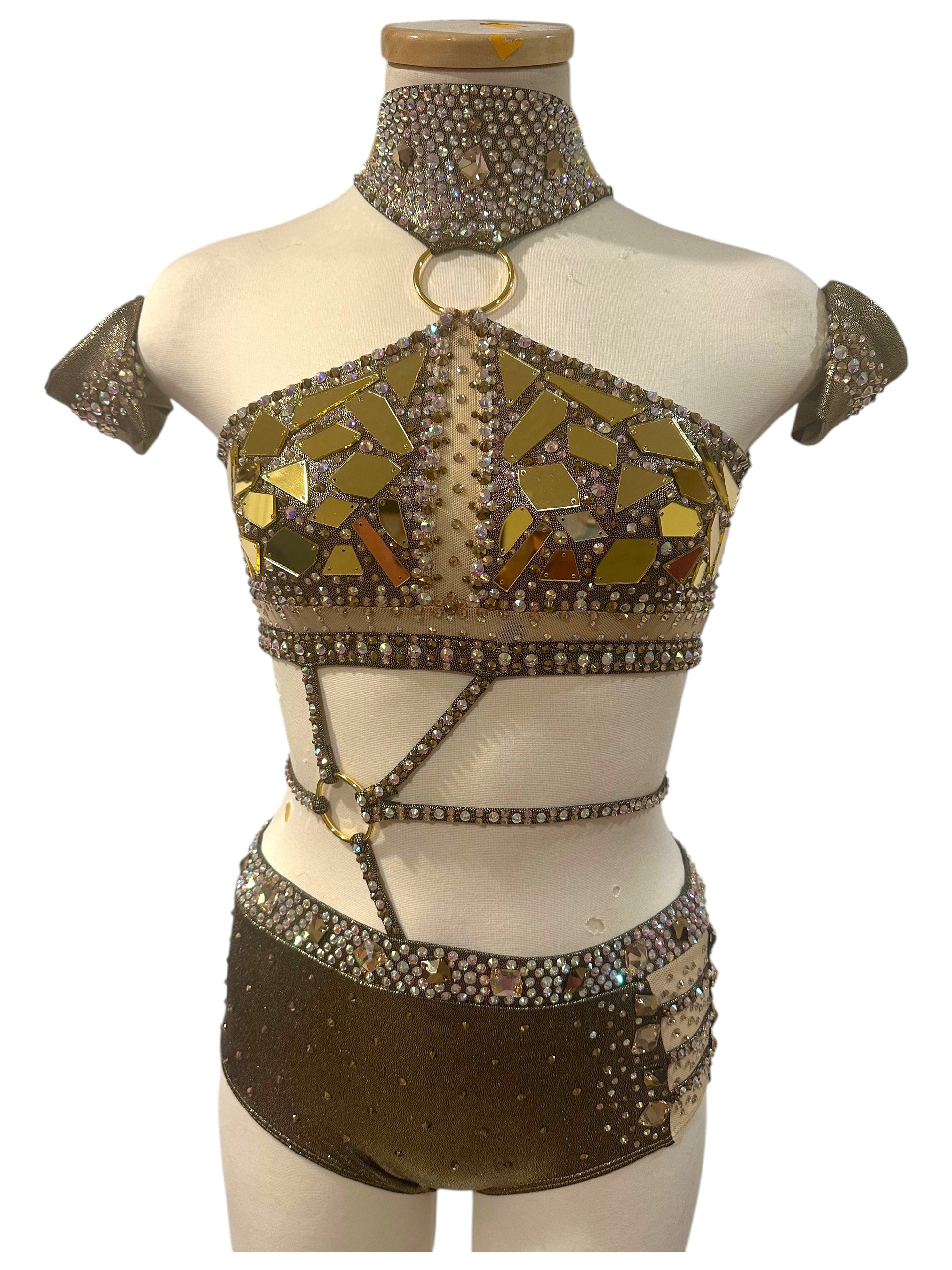 Gold Dance Costume