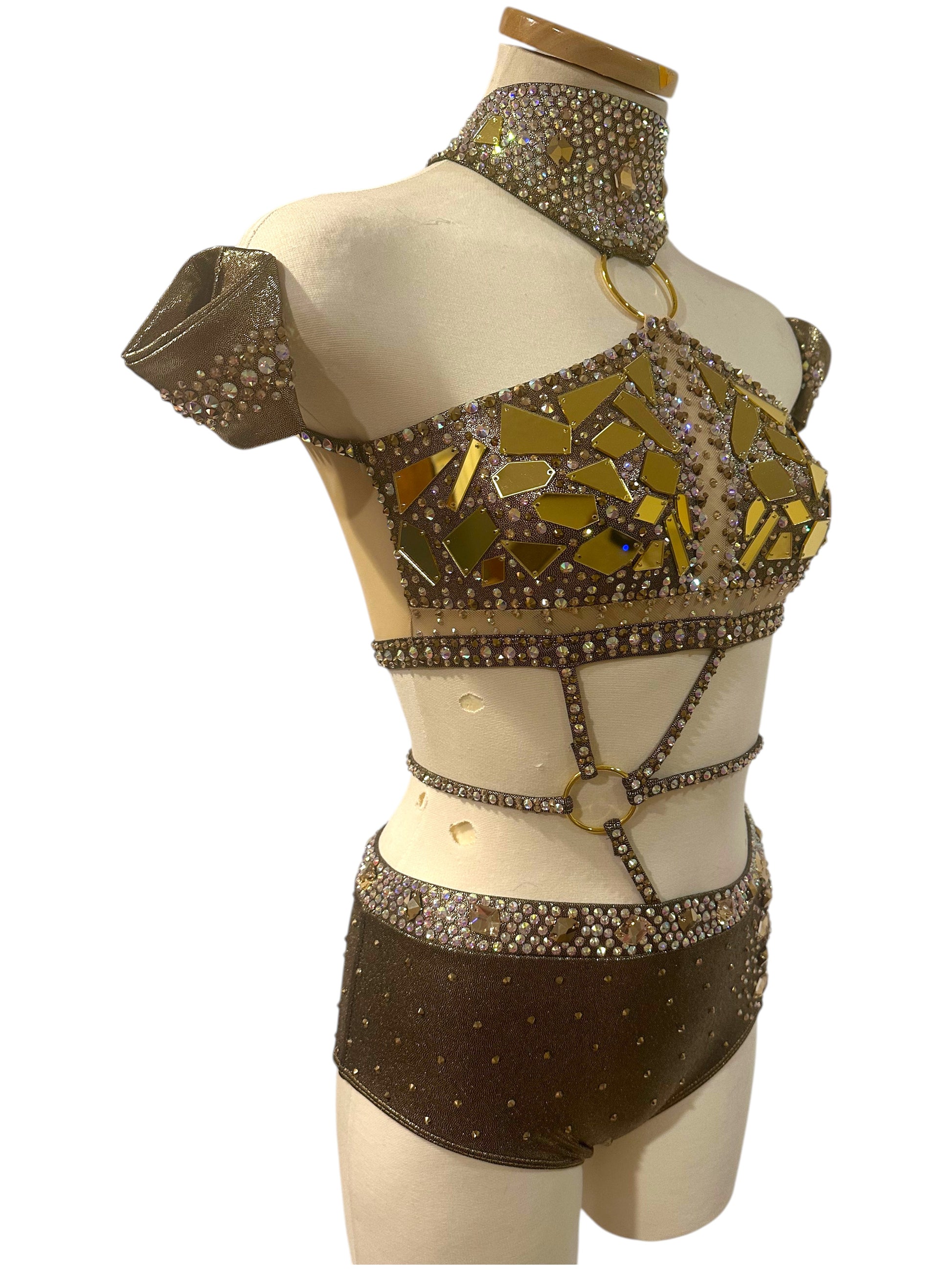 Gold Dance Costume