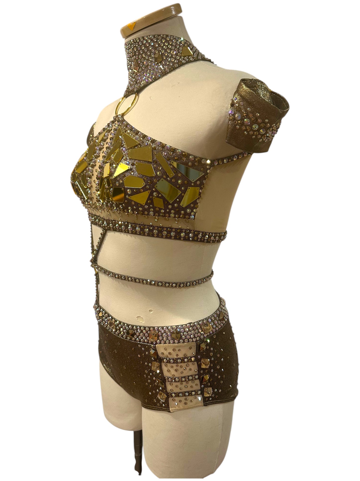 Gold Dance Costume