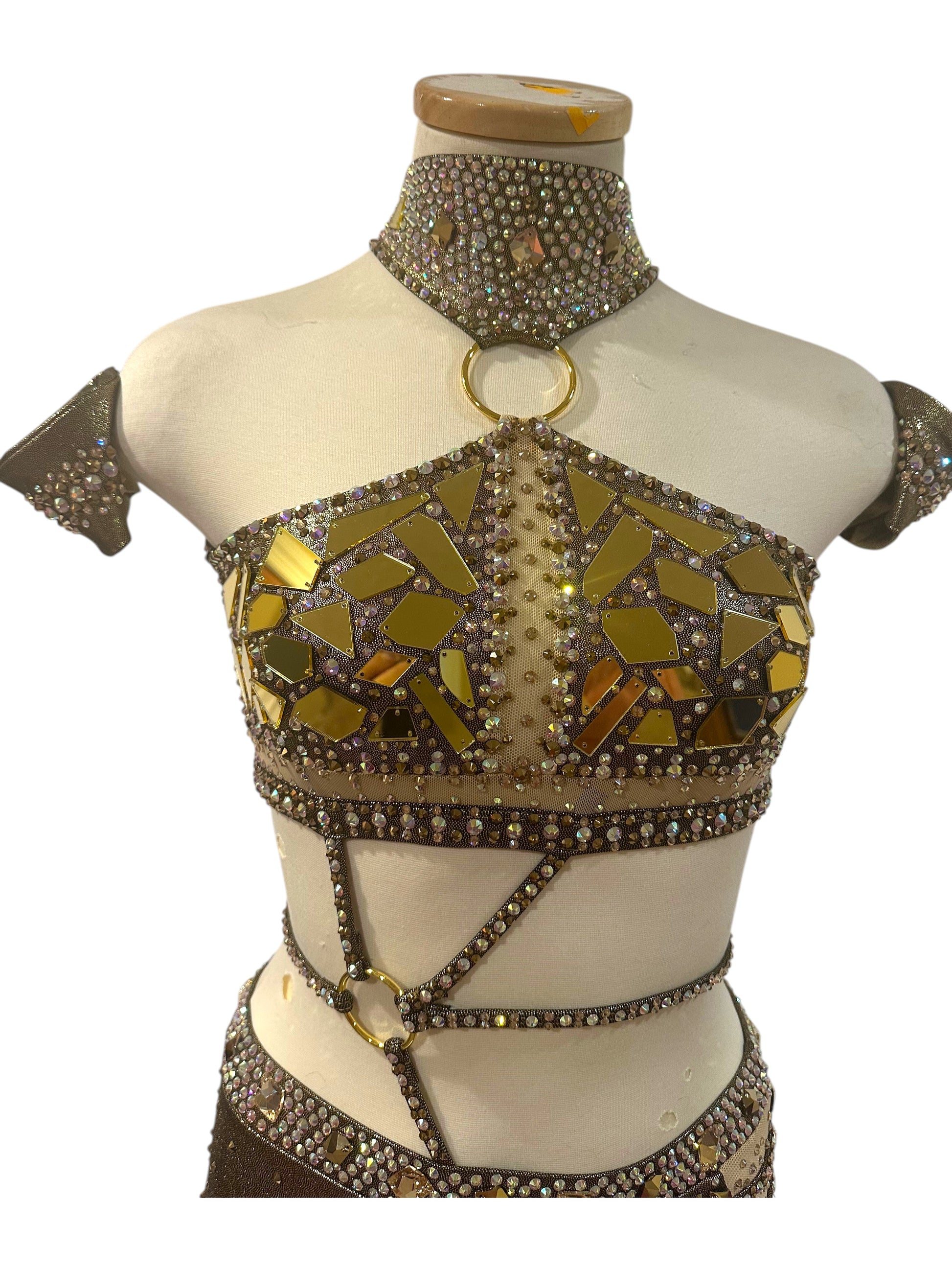 Gold Dance Costume