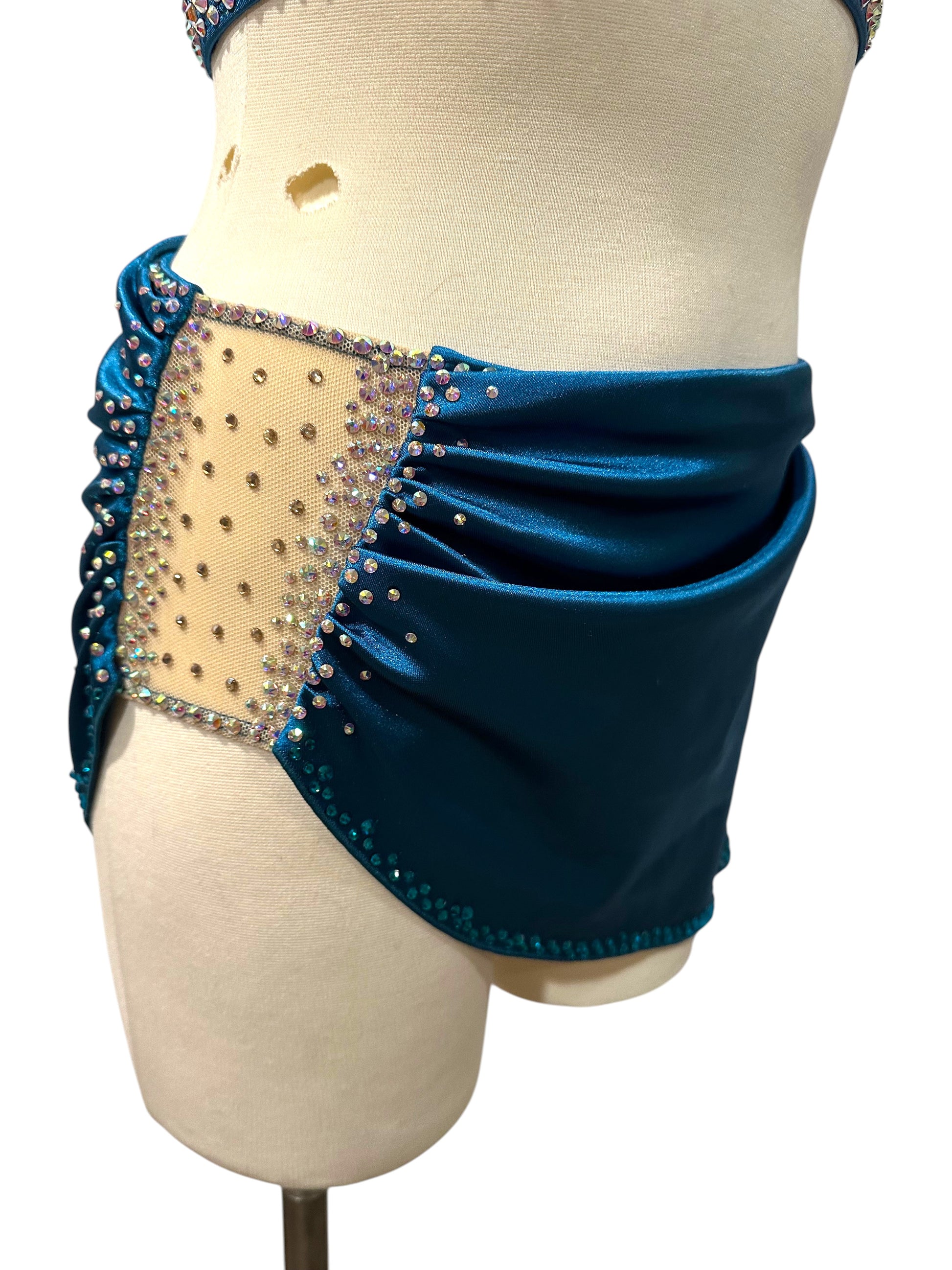 The Alicia Base in Peacock Blue
