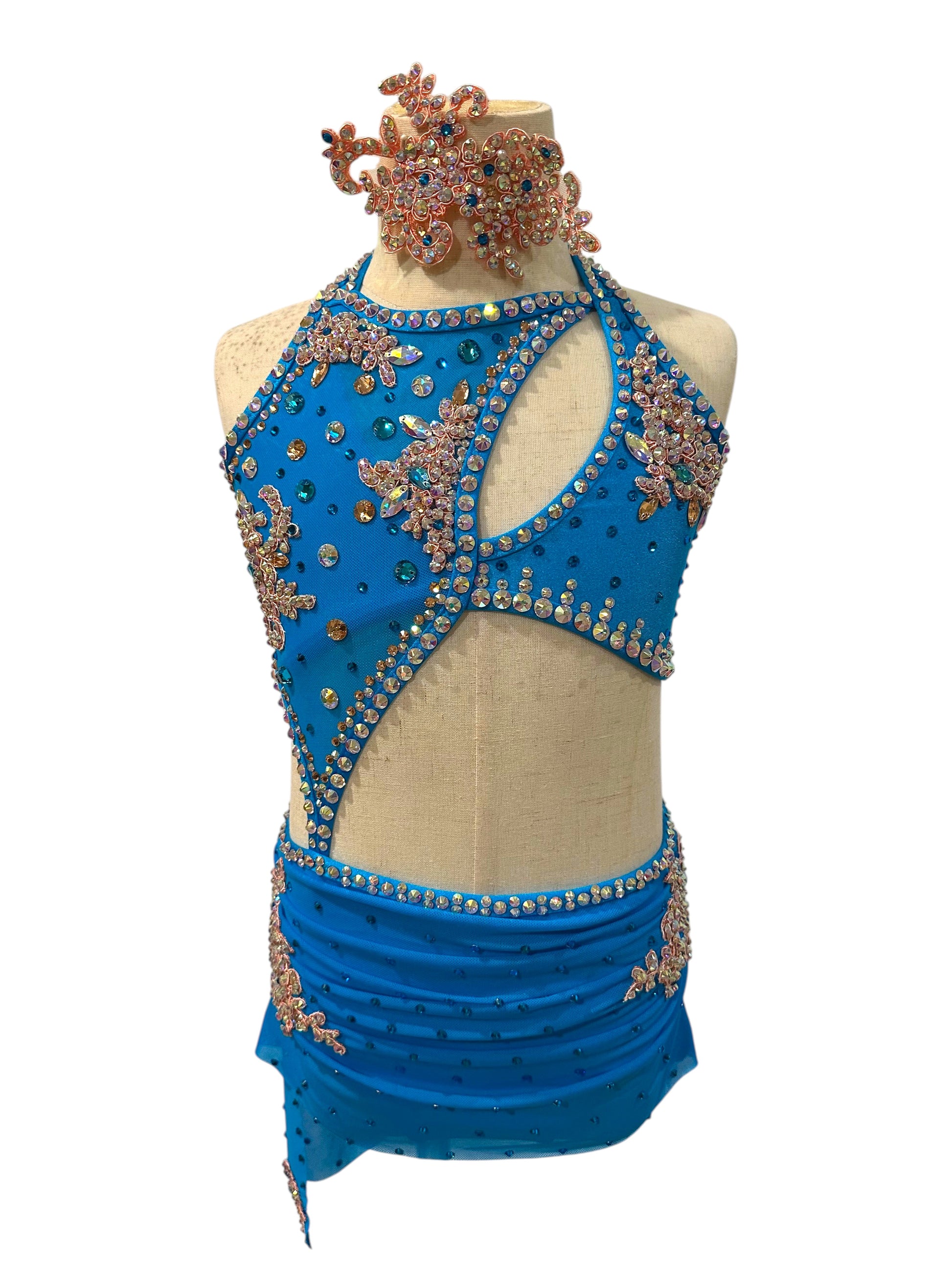Turquoise Lyrical Costume