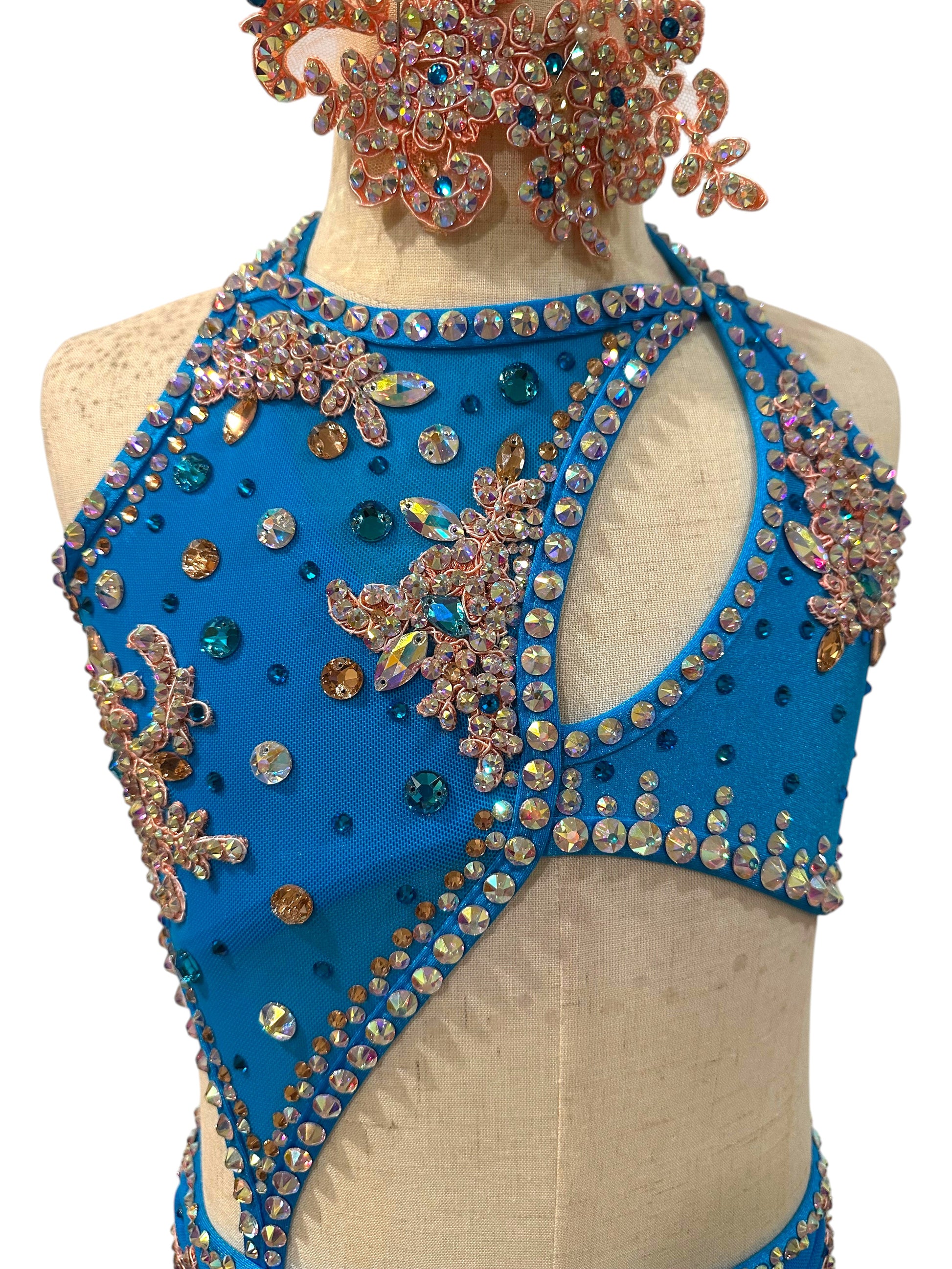 Turquoise Lyrical Costume