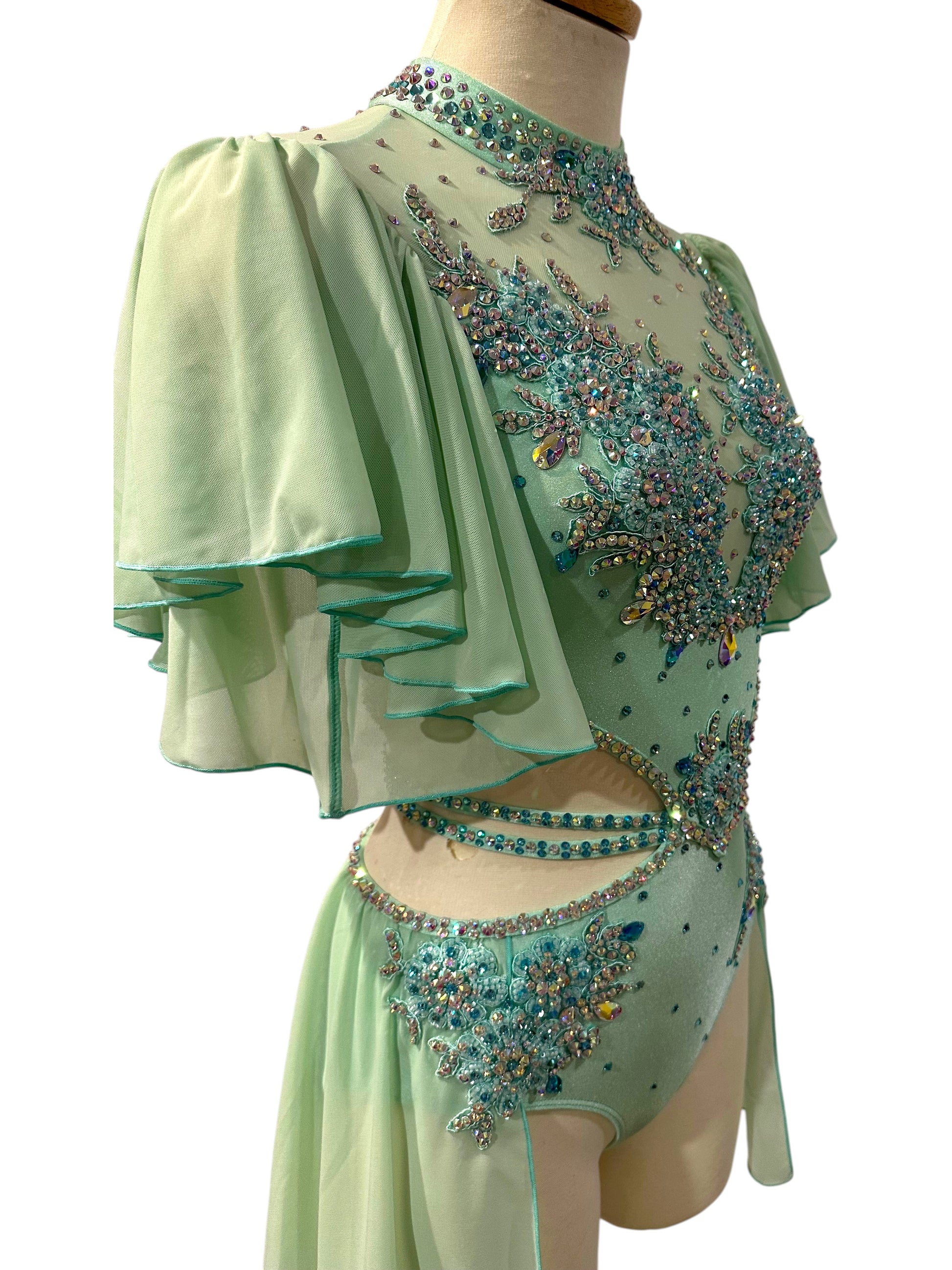 Mint Green Dance costume