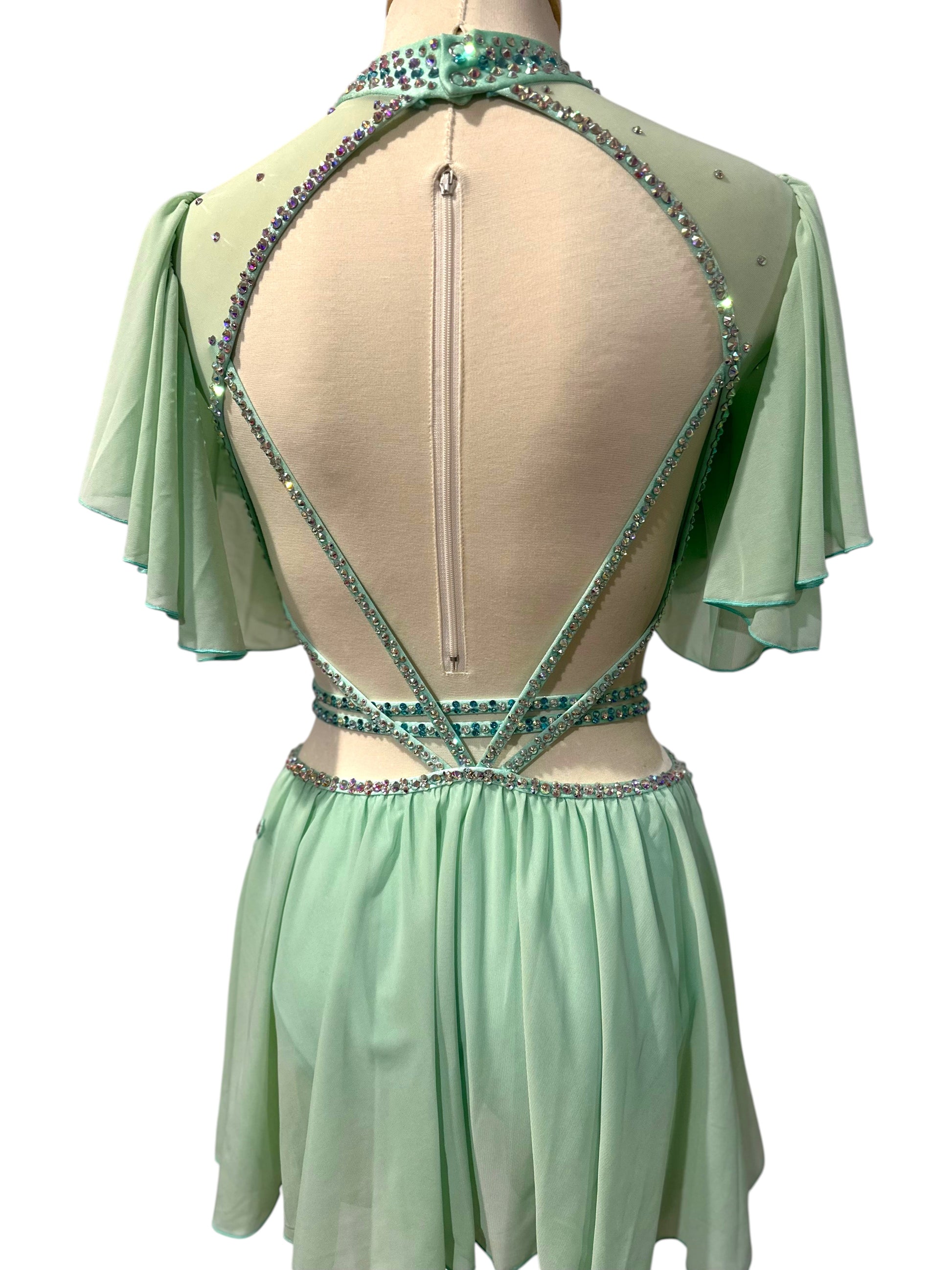 Mint Green Dance costume