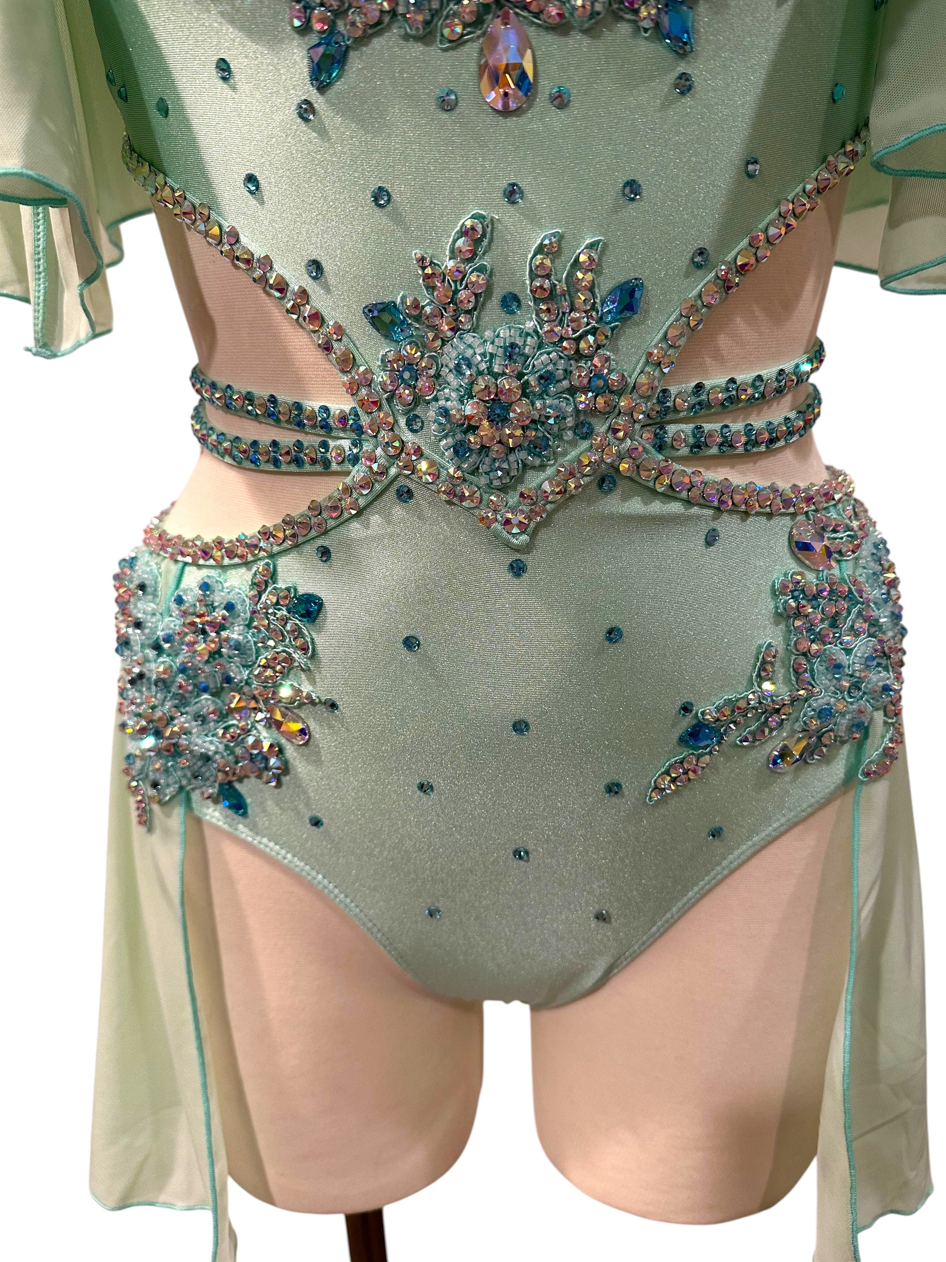 Mint Green Dance costume