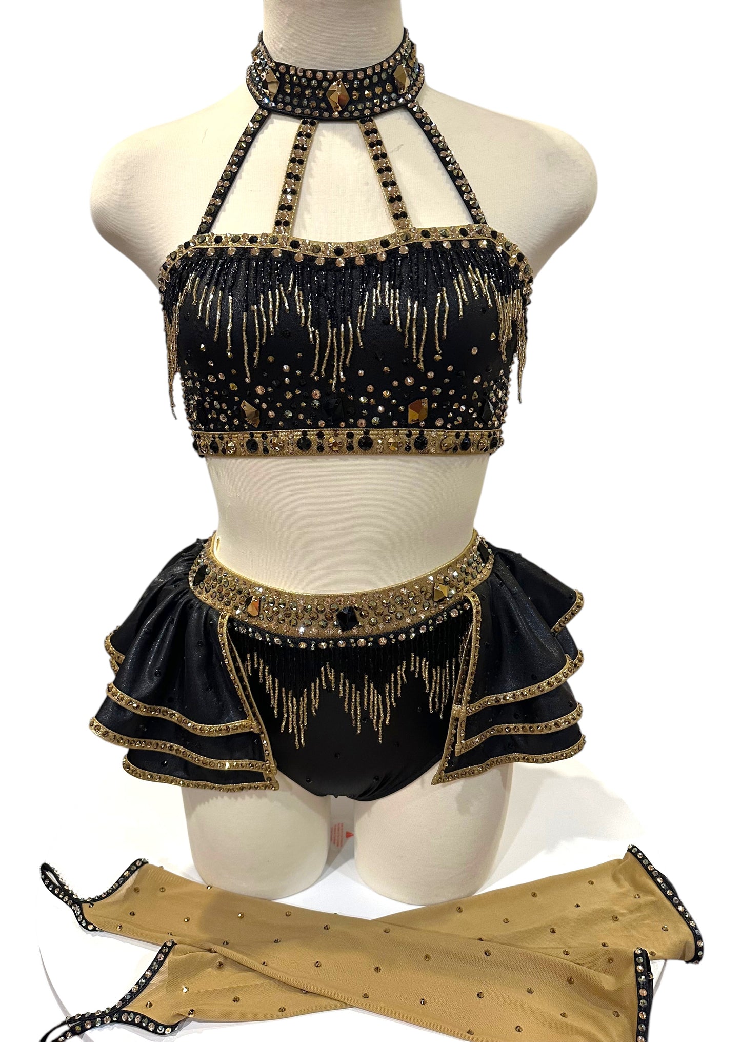 Black and Gold Costume 
