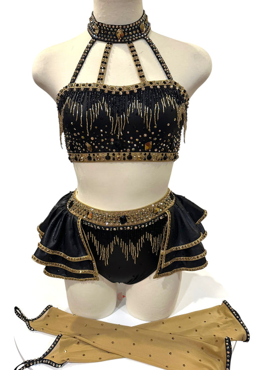 Black and Gold Costume 