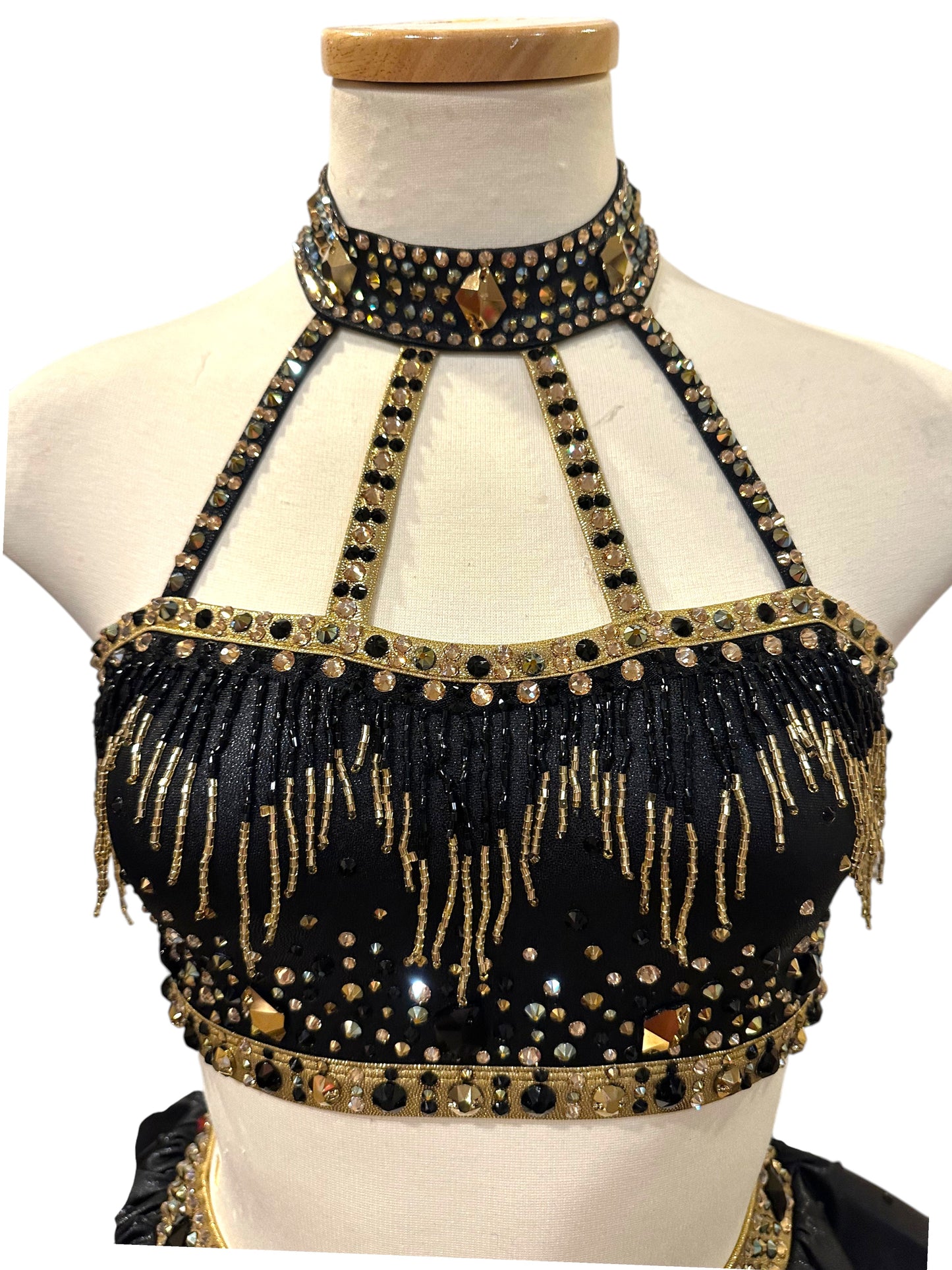 Black and Gold Costume 