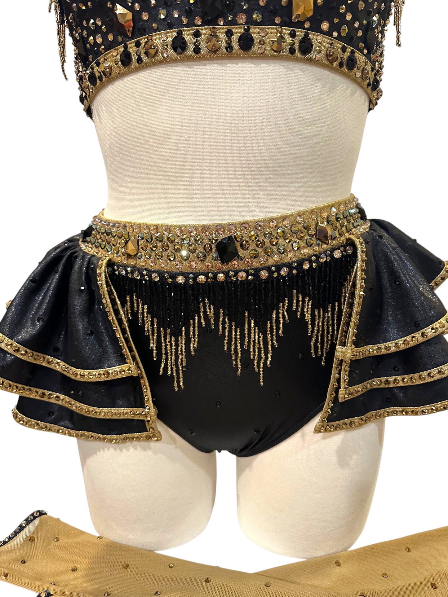Black and Gold Costume 