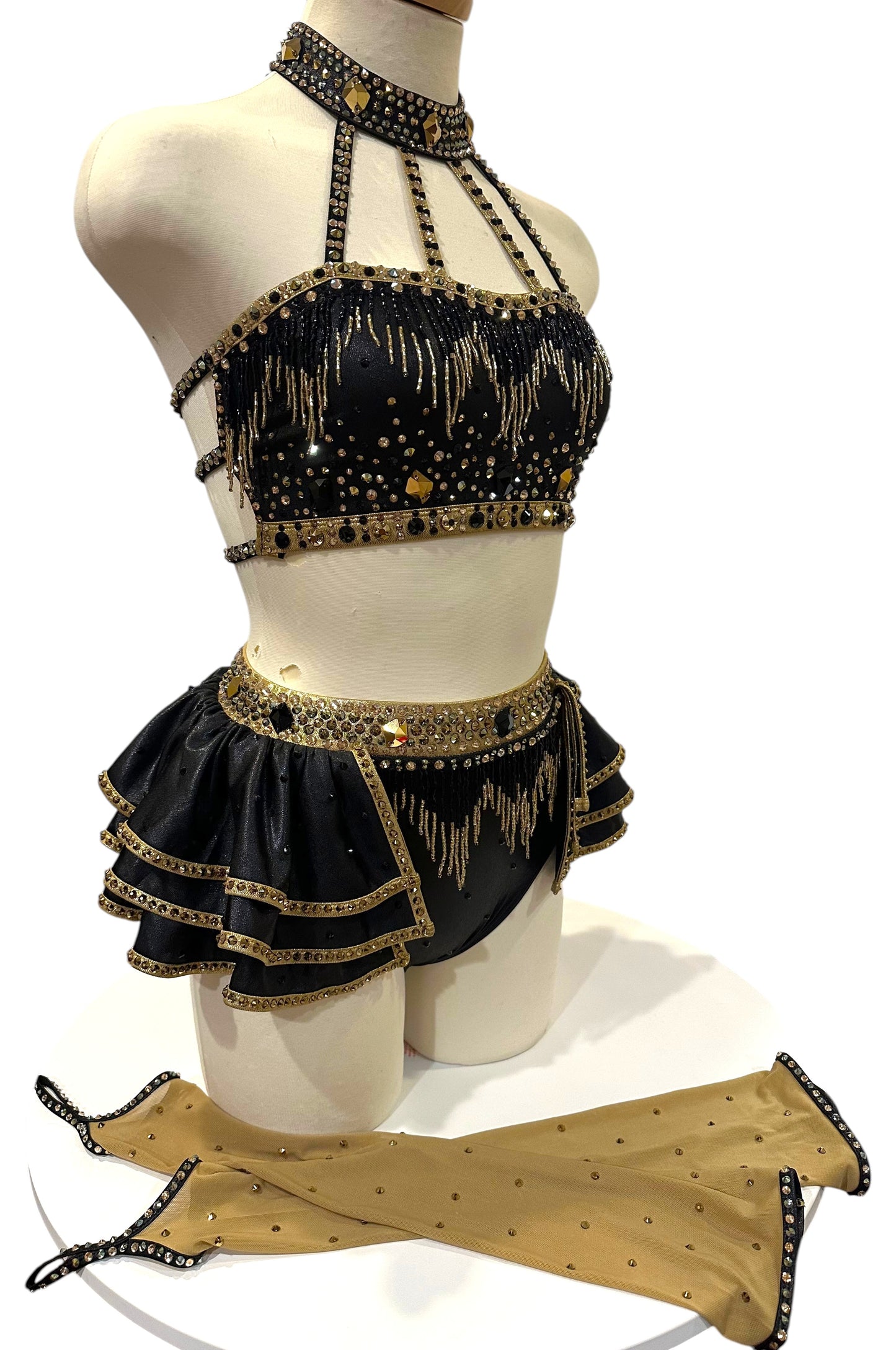 Black and Gold Costume 