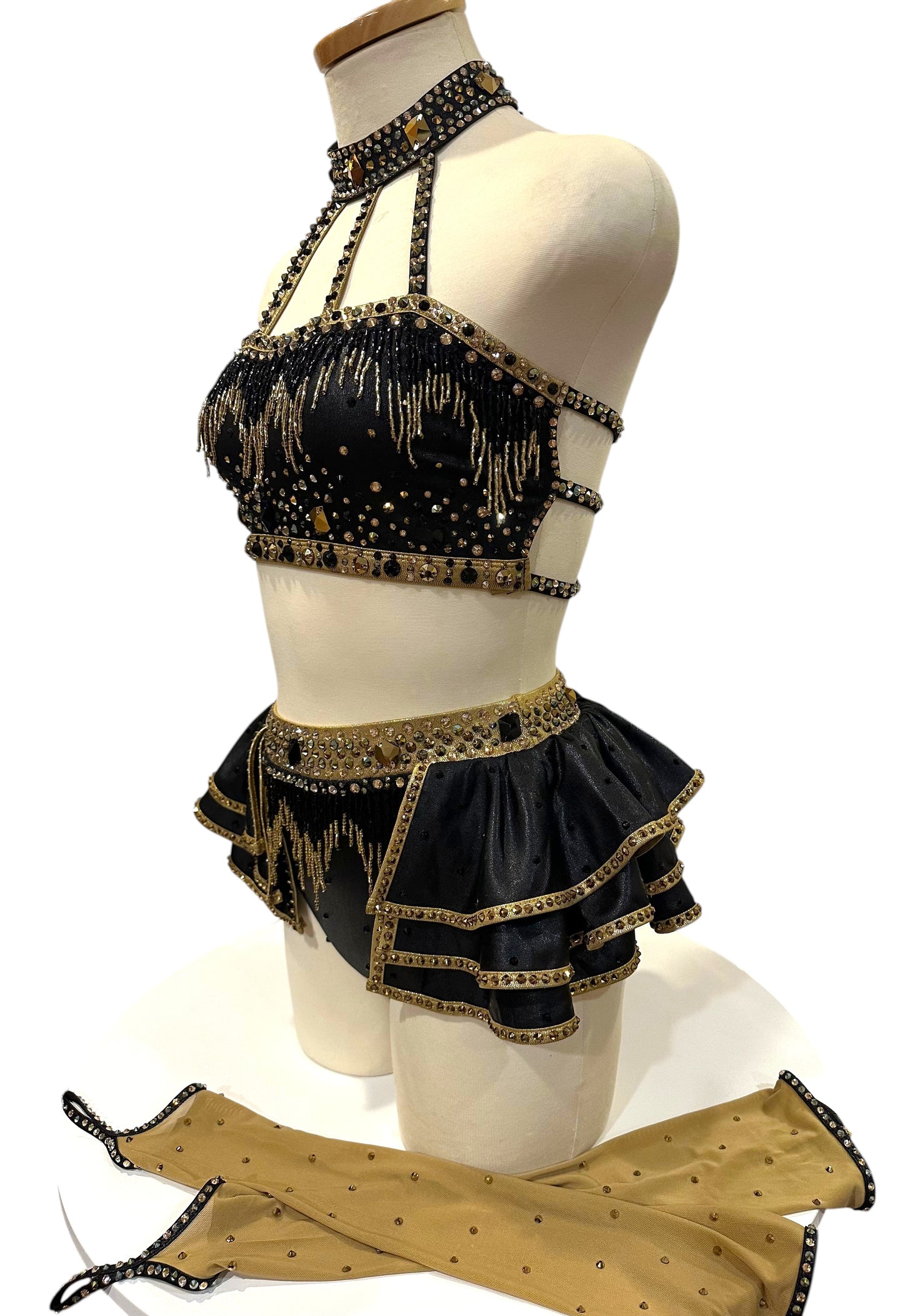 Black and Gold Costume 