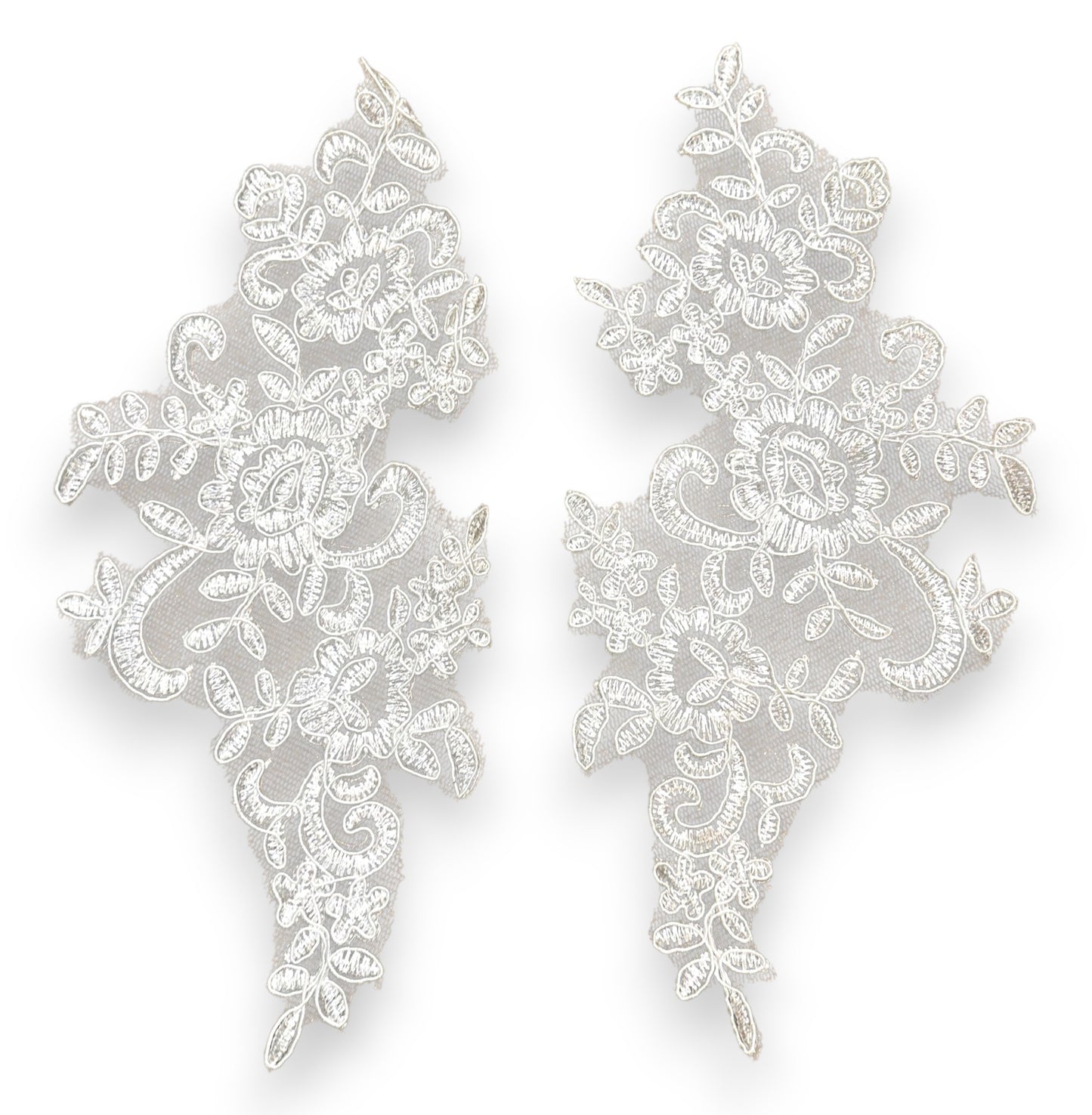 Off White floral applique
