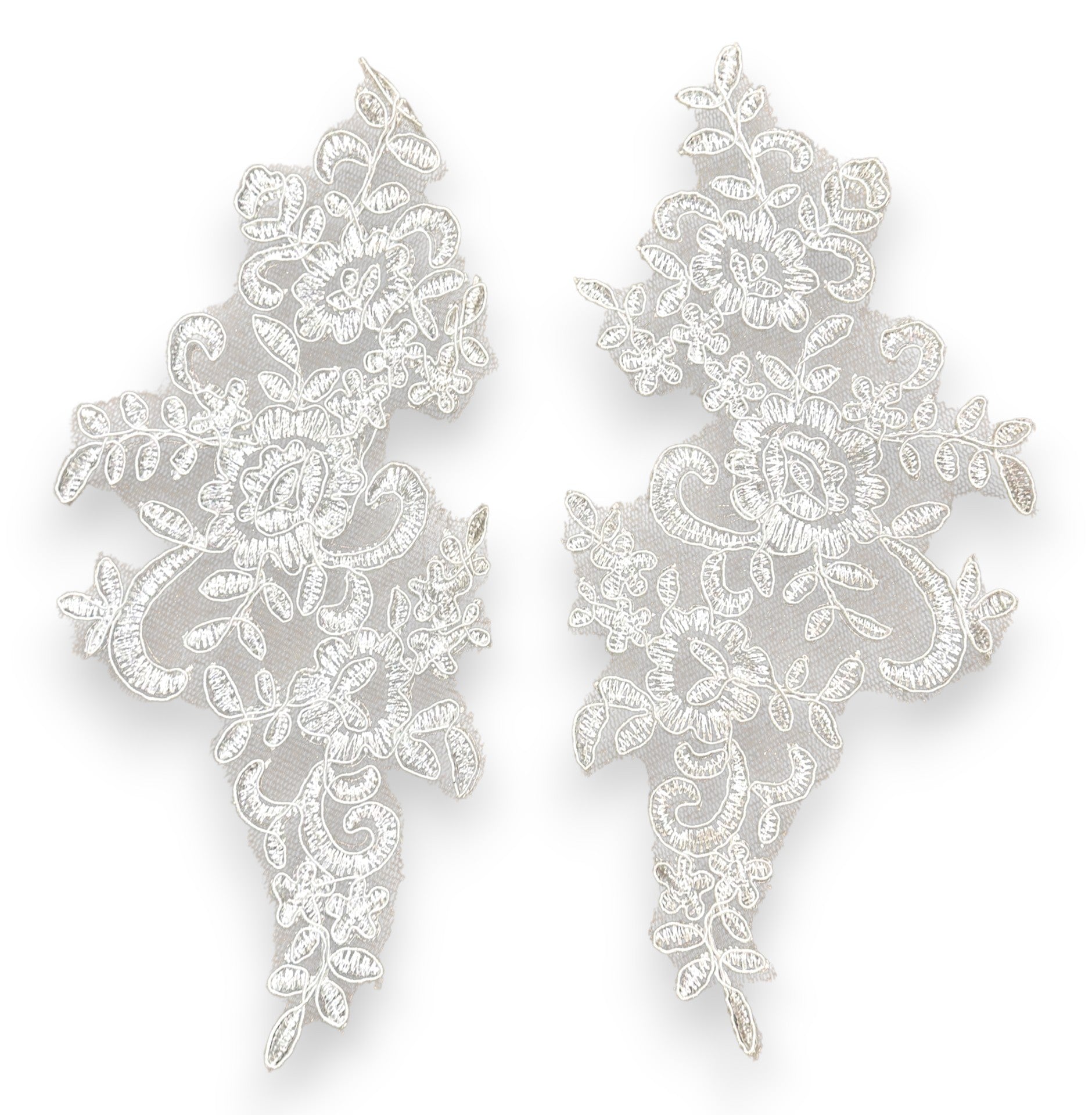 Off White floral applique