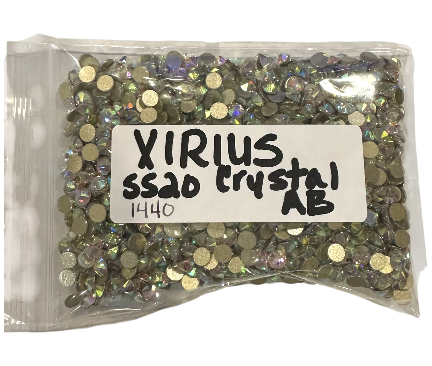 Crystal Rhinestones – Crystal AB SS20 (10 Gross / 1,440 Pieces)